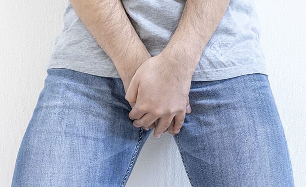 男性の下半身